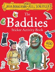 Baddies Sticker Activity Book kaina ir informacija | Knygos mažiesiems | pigu.lt