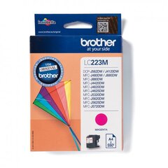 Brother LC223M, пурпурный цена и информация | Картриджи для лазерных принтеров | pigu.lt