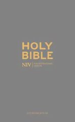 NIV Pocket Charcoal Soft-tone Bible with Zip цена и информация | Духовная литература | pigu.lt