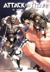 Attack on Titan Omnibus 7 (Vol. 19-21) цена и информация | Фантастика, фэнтези | pigu.lt