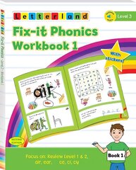 Fix-it Phonics - Level 3 - Workbook 1 (2nd Edition) kaina ir informacija | Knygos paaugliams ir jaunimui | pigu.lt