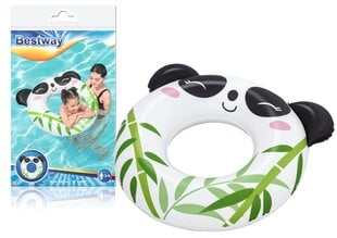 Plaukimo ratas Bestway Panda, 79 x 85 cm kaina ir informacija | Pripučiamos ir paplūdimio prekės | pigu.lt