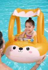 Детская надувная лодка с навесом Bestway, 94 х 66 см. Friendly Fox цена и информация | Надувные и пляжные товары | pigu.lt