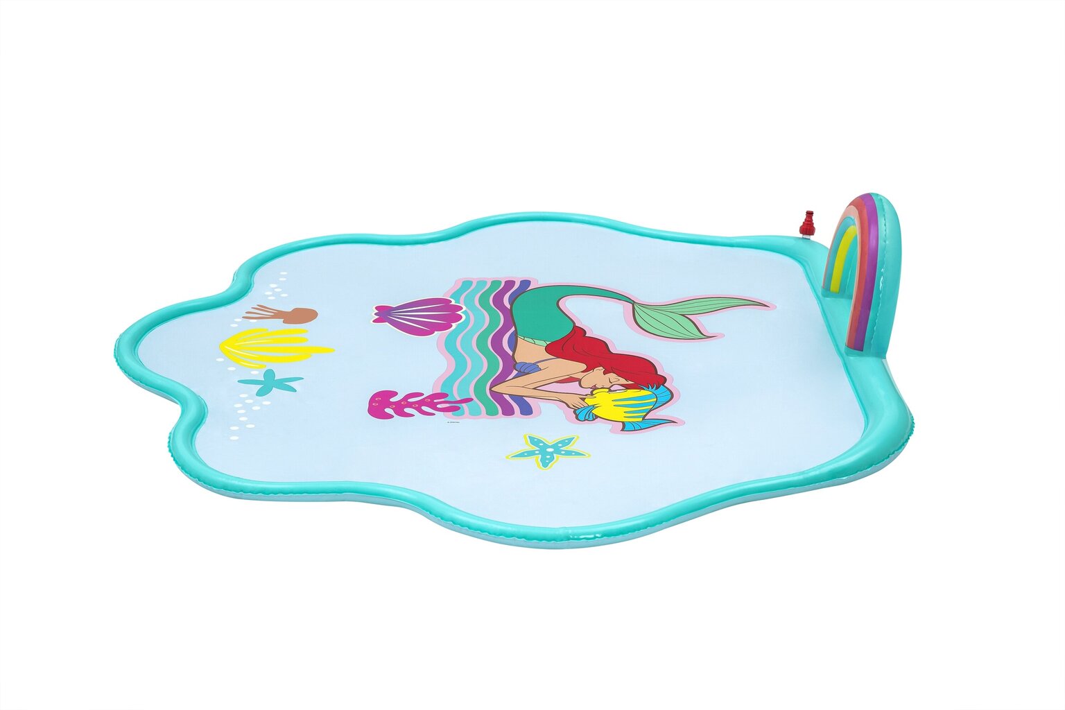 Vaikiškas baseinas Bestway Little Mermaid 163cm x 145cm kaina ir informacija | Pripučiamos ir paplūdimio prekės | pigu.lt