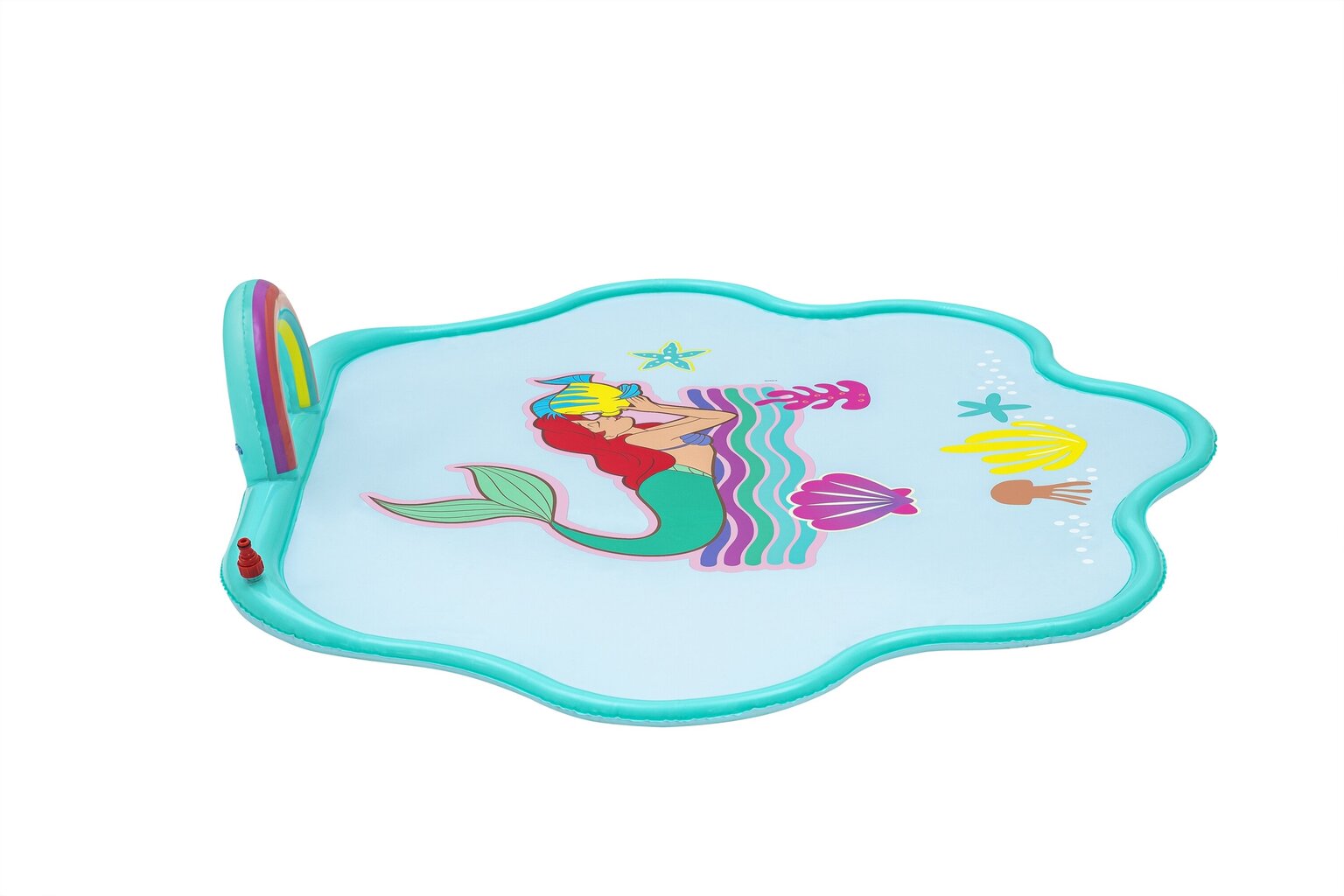 Vaikiškas baseinas Bestway Little Mermaid 163cm x 145cm цена и информация | Pripučiamos ir paplūdimio prekės | pigu.lt