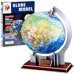 3D dėlionė Globe Model, 49 d. kaina ir informacija | Dėlionės (puzzle) | pigu.lt