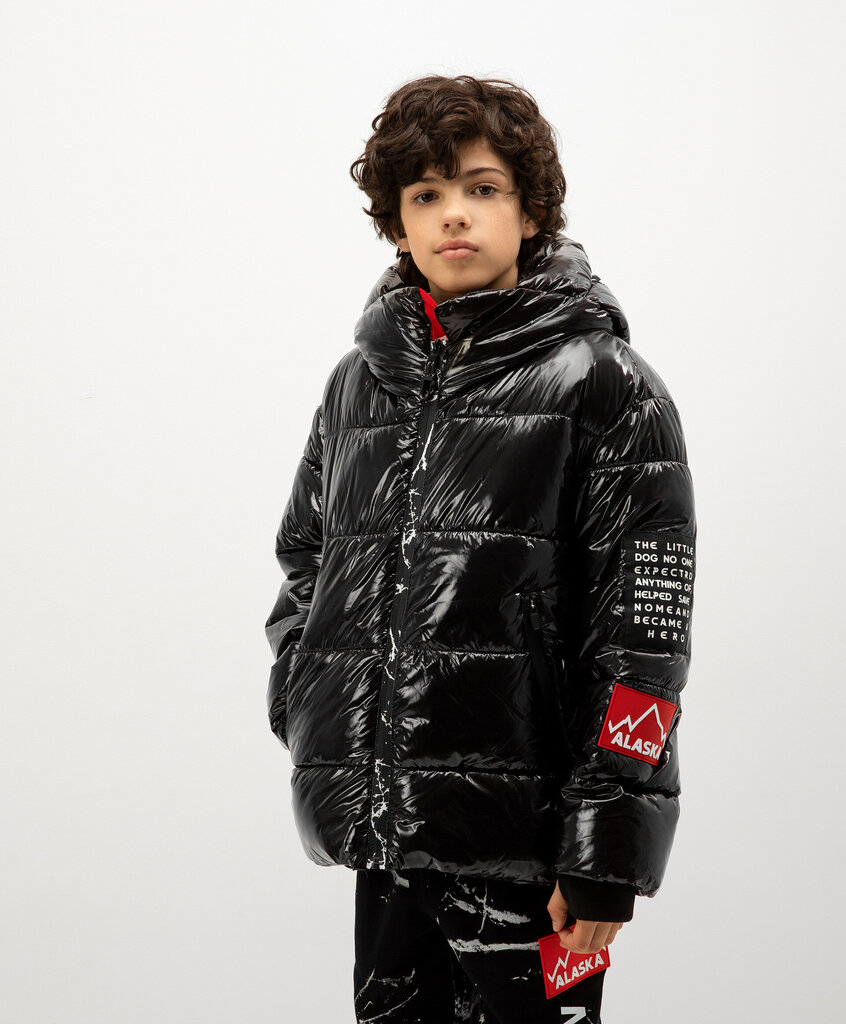 Gulliver demisezoninė striukė berniukams, juoda kaina ir informacija | Žiemos drabužiai vaikams | pigu.lt