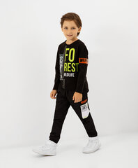Штаны для мальчика GULLIVER Insulated, черные цена и информация | Спортивные штаны для мальчиков | pigu.lt