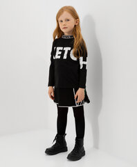 Черная футболка с воланом из сетки для девочек «Gulliver» цена и информация | Рубашки для девочек | pigu.lt