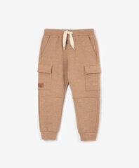 Gulliver брюки джоггеры для мальчика, коричневые цена и информация | Штаны для мальчиков | pigu.lt