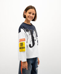Gulliver marškinėliai ilgomis rankovėmis, įvairių spalvų kaina ir informacija | Marškinėliai mergaitėms | pigu.lt