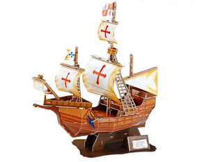 3D dėlionė laivas Santa Maria, 102 d. kaina ir informacija | Dėlionės (puzzle) | pigu.lt
