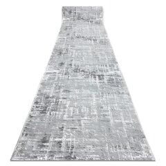 Rugsx ковровая дорожка Mefe 2783, серый мрамор, 60 см цена и информация | Ковры | pigu.lt
