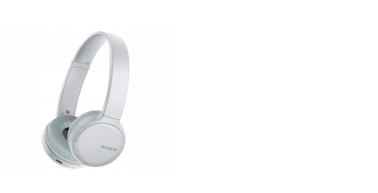 Sony WHCH510W.CE7 kaina ir informacija | Ausinės | pigu.lt