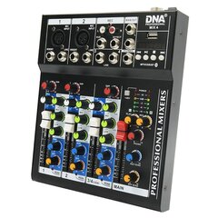 DJ пульт DNA MIX 4 USB MP3, аналоговый, 4 канала цена и информация | DJ пульты | pigu.lt