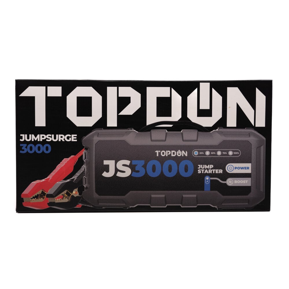 TOPDON Jump starteris automobiliams JS3000 kaina ir informacija | Akumuliatorių krovikliai | pigu.lt