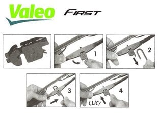 Valeo First valytuvas 51cm kaina ir informacija | Valytuvai | pigu.lt