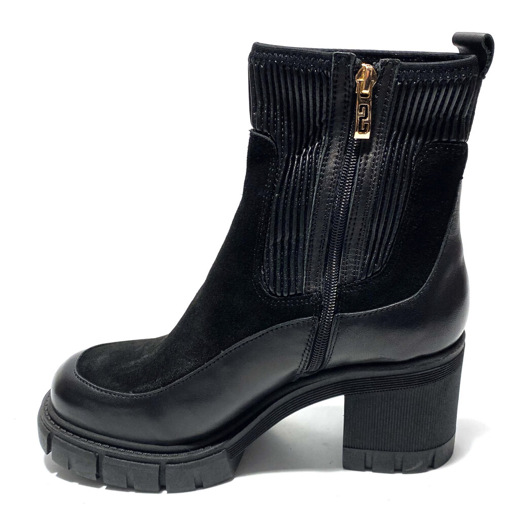 Aulinukai moterims Simen 182968, juodi kaina ir informacija | Aulinukai, ilgaauliai batai moterims | pigu.lt