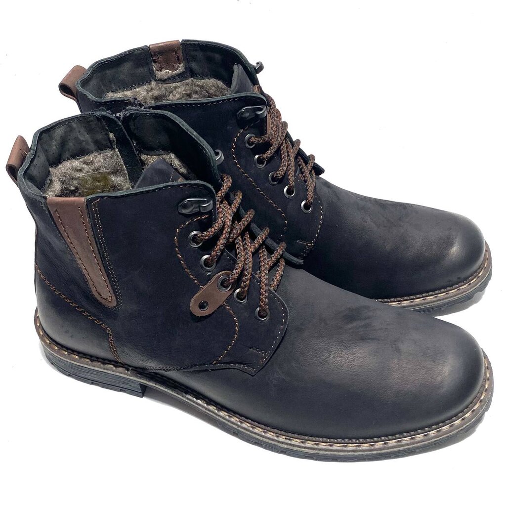 Aulinukai vyrams Marek Pala 189552, juodi kaina ir informacija | Vyriški batai | pigu.lt