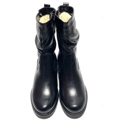 Aulinukai moterims Galant 194627, juodi kaina ir informacija | Aulinukai, ilgaauliai batai moterims | pigu.lt