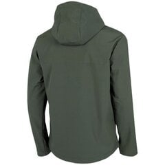 Мужская куртка 4F мягкая оболочка M H4Z22 SFM001 44S, цвет зеленый цена и информация | Мужские куртки | pigu.lt