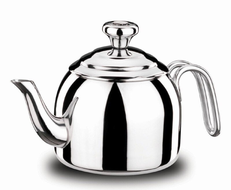 Korkmaz nerūdijančio plieno arbatinukas, 1300 ml цена и информация | Kavinukai, virduliai | pigu.lt