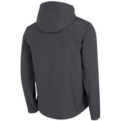 Мужская куртка 4F мягкая оболочка M H4Z22 SFM001 22S, цвет черный цена и информация | Мужские куртки | pigu.lt