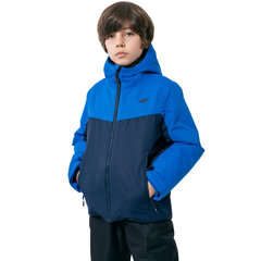 Лыжная куртка для мальчика 4F темный мейр HJZ22 JKUMN001 30S цена и информация | Куртки для мальчиков | pigu.lt