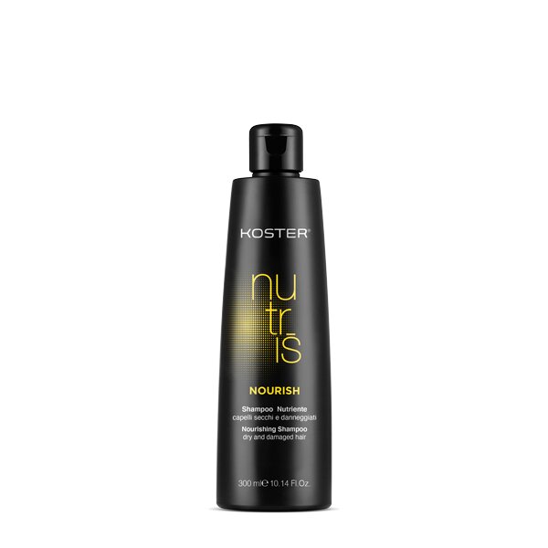 Maitinamasis šampūnas pažeistiems ir sausiems plaukams Koster Nutris Nourish, 300 ml kaina ir informacija | Šampūnai | pigu.lt