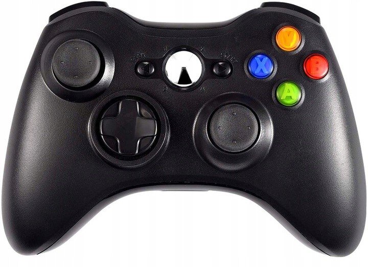 Belaidis Žaidimų pultelis Xbox 360 Controller juodas kaina ir informacija | Žaidimų konsolės | pigu.lt