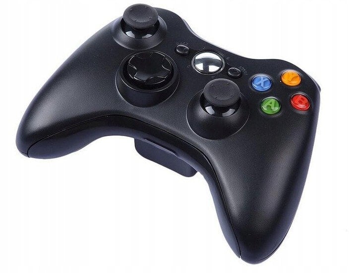 Belaidis Žaidimų pultelis Xbox 360 Controller juodas kaina ir informacija | Žaidimų konsolės | pigu.lt