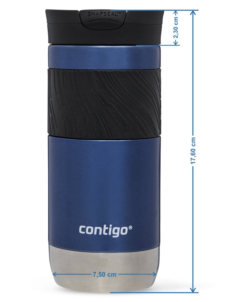 Contigo termo puodelis Byron 2.0, 470ml kaina ir informacija | Termosai, termopuodeliai | pigu.lt