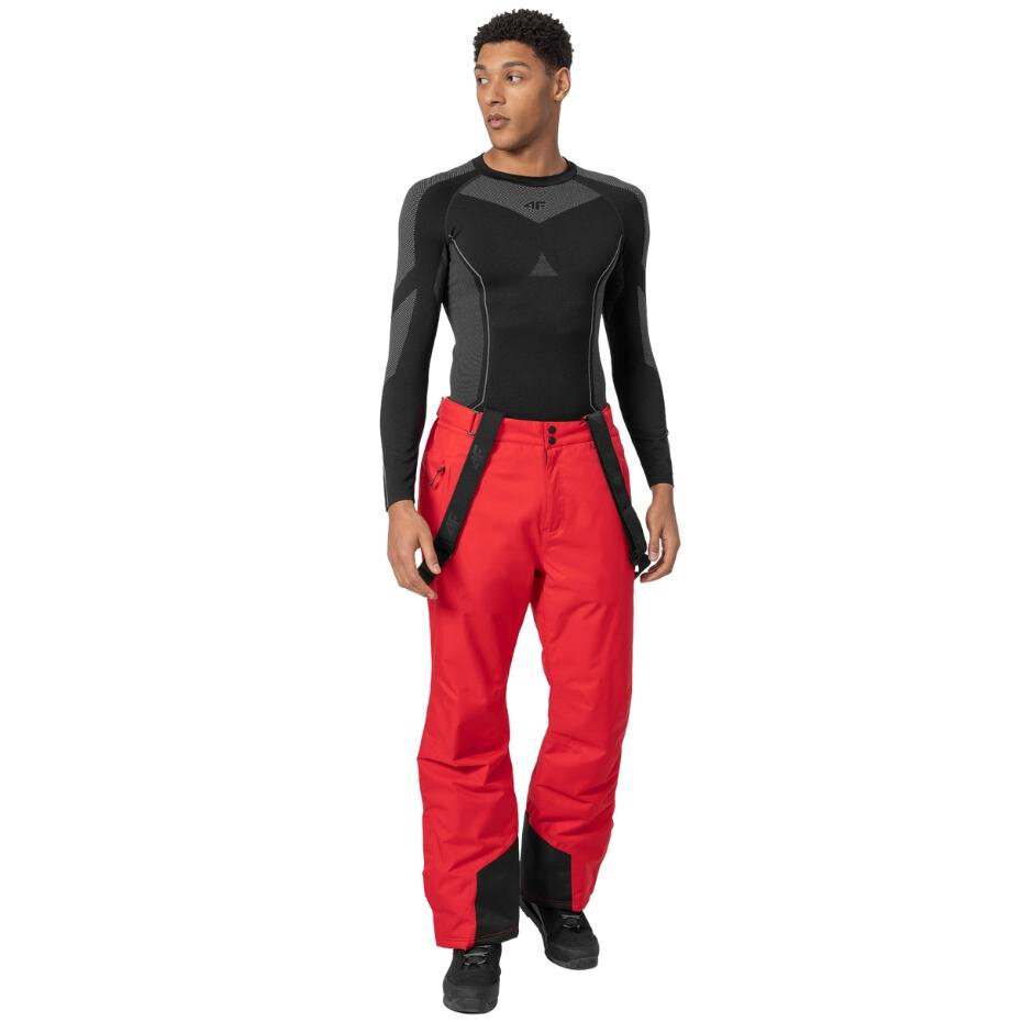 Vyriškos slidinėjimo kelnės 4F raudonos spalvos H4Z22 SPMN001 62S kaina ir informacija | Vyriškа slidinėjimo apranga | pigu.lt