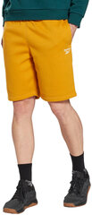 Мужские шорты Reebok Ri Left Leg Logo Short Yellow HJ9953 HJ9953/L цена и информация | Мужская спортивная одежда | pigu.lt