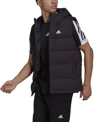 Мужская жилетка Adidas Helionic Vest Black HG6277 HG6277/XL цена и информация | Мужские жилетки | pigu.lt