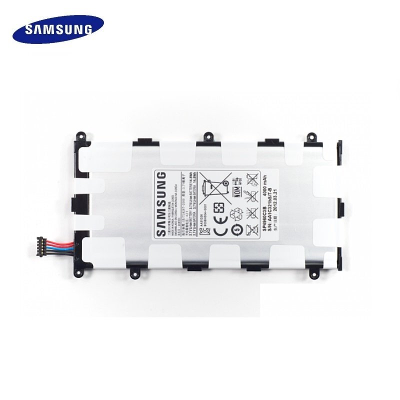 Samsung SP4960C3B Original Battery Tab 2 7.0 Plus P3100 P3113 Li-Ion 4000mAh (OEM) kaina ir informacija | Akumuliatoriai telefonams | pigu.lt