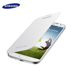 Складной чехол для мобильного телефона Samsung Galaxy S4 i9500 Белый цена и информация | Чехлы для телефонов | pigu.lt
