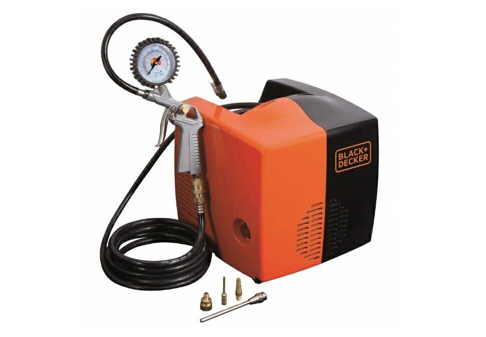 Elektrinis oro kompresorius Black&Decker, 1100W kaina ir informacija | Kompresoriai | pigu.lt