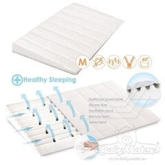Подушка для новорожденного SMART, размер 60x36 цена и информация | Детские подушки, конверты, спальники | pigu.lt