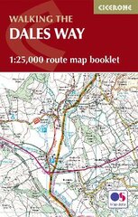 Dales Way Map Booklet 2nd Revised edition kaina ir informacija | Knygos apie sveiką gyvenseną ir mitybą | pigu.lt