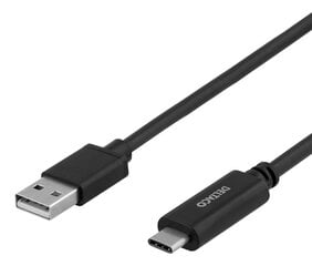 Deltaco USBC-1007-LSZH USB 2.0/USB-A/USB-C, 3m kaina ir informacija | Laidai telefonams | pigu.lt