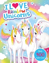 I Love Rainbow Unicorns! Activity Book kaina ir informacija | Knygos mažiesiems | pigu.lt