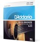 Stygos akustinei gitarai D'Addario EJ11 .012 цена и информация | Priedai muzikos instrumentams | pigu.lt