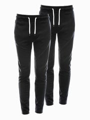 Спортивные штаны, черные, 2 пары, Z38 V5 108362-7 цена и информация | Мужские брюки FINIS | pigu.lt
