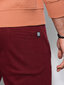 Sportinės kelnės vyrams Ombre Clothing P946, raudonos kaina ir informacija | Sportinė apranga vyrams | pigu.lt