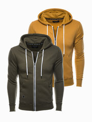 Džemperių rinkinys vyrams Ombre Clothing Z33 V5, žalias kaina ir informacija | Džemperiai vyrams | pigu.lt