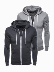 Džemperių rinkinys vyrams Ombre Clothing Z33 V5, pilkas kaina ir informacija | Džemperiai vyrams | pigu.lt
