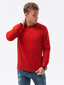 Džemperis vyrams Ombre Clothing V3 Z34, pilkas/raudonas, 2 vnt цена и информация | Džemperiai vyrams | pigu.lt