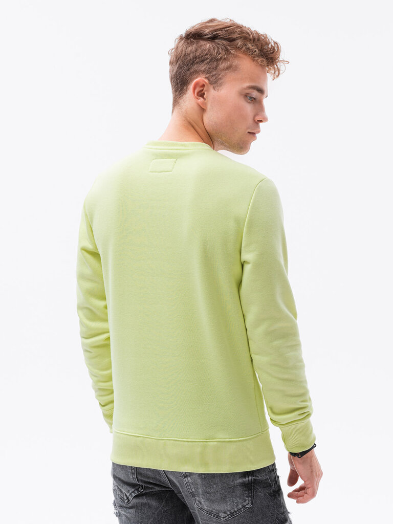 Džemperis vyrams Ombre Clothing B978, žalias kaina ir informacija | Džemperiai vyrams | pigu.lt