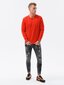 Džemperis vyrams Ombre Clothing B978, raudonas kaina ir informacija | Džemperiai vyrams | pigu.lt